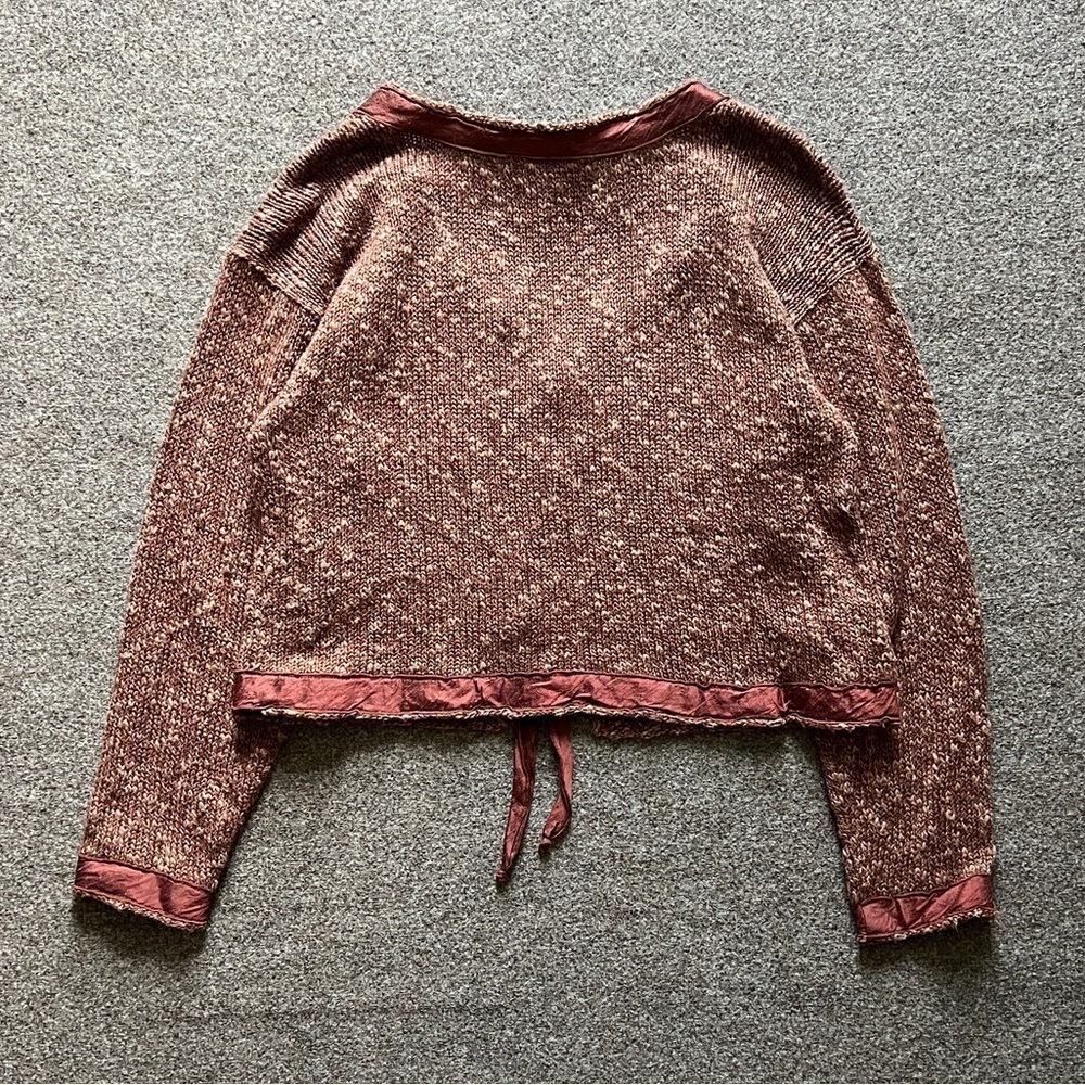 Vintage Y2K Hot Knots Hand Made Cardigan Sweater Renaissance Cottage Fairy Core - Picture 6 of 11